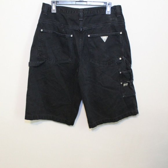 Guess Jeans 90's Vtg Denim Carpenter Shorts H10863 - Picture 8 of 10